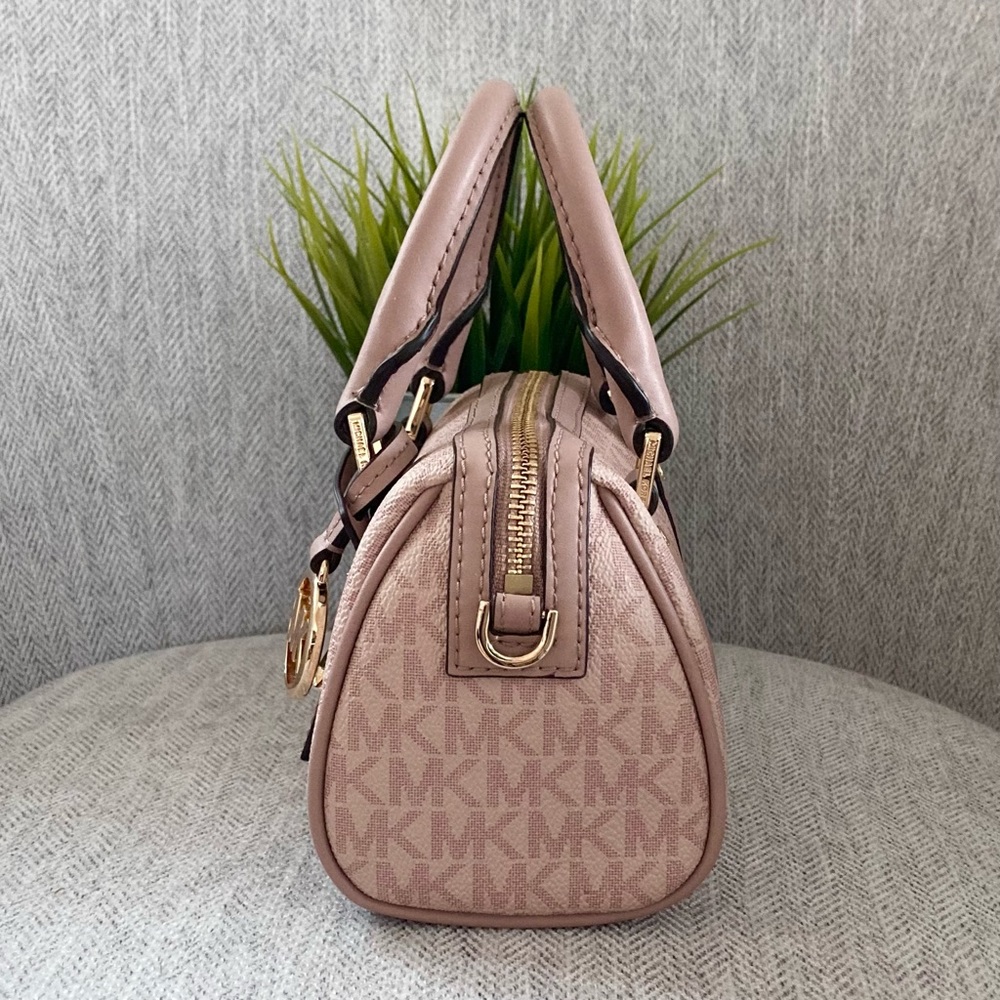 Michael Kors Bedford Legacy Extra-Small Logo Duffle Crossbody Bag - Picture 9 of 15